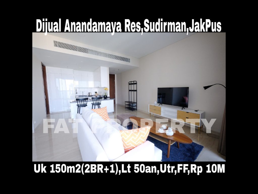 Dijual Condominium Anandamaya Residence,Jl Sudirman (Komplek Menara Astra),Jakarta Pusat