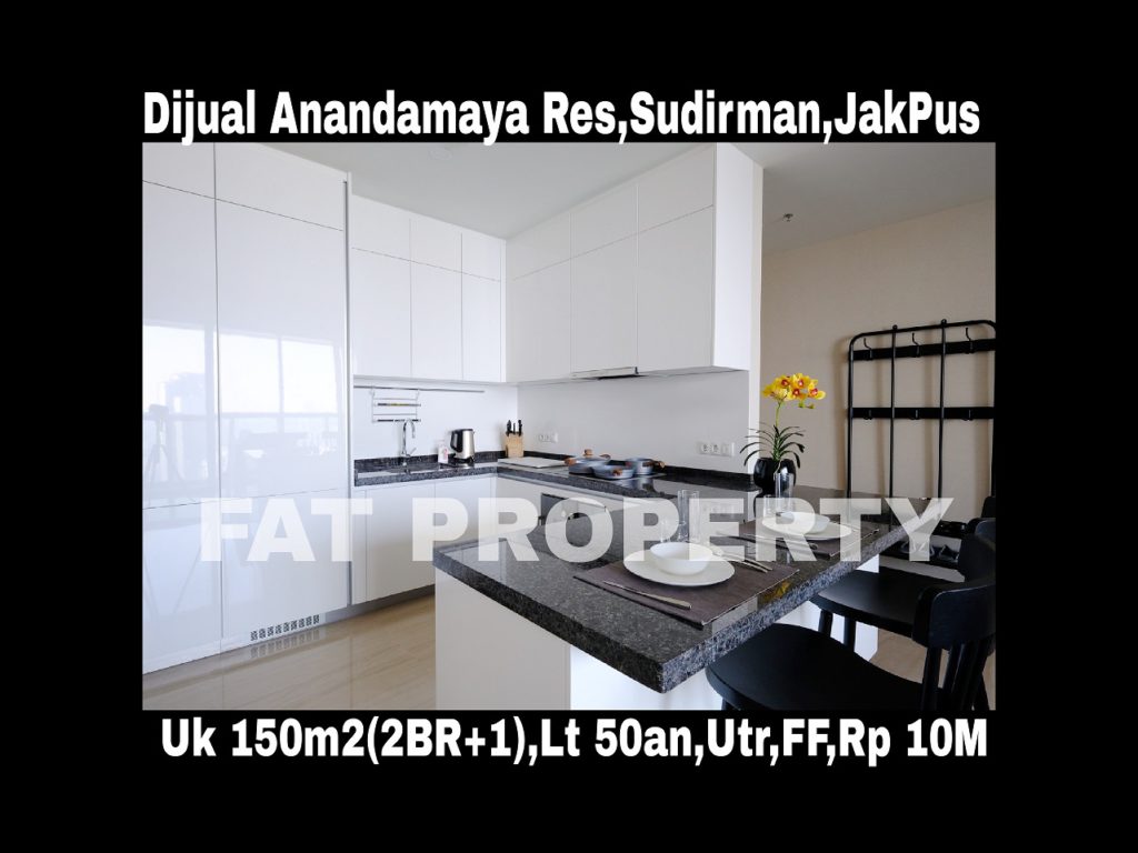 Dijual Condominium Anandamaya Residence,Jl Sudirman (Komplek Menara Astra),Jakarta Pusat