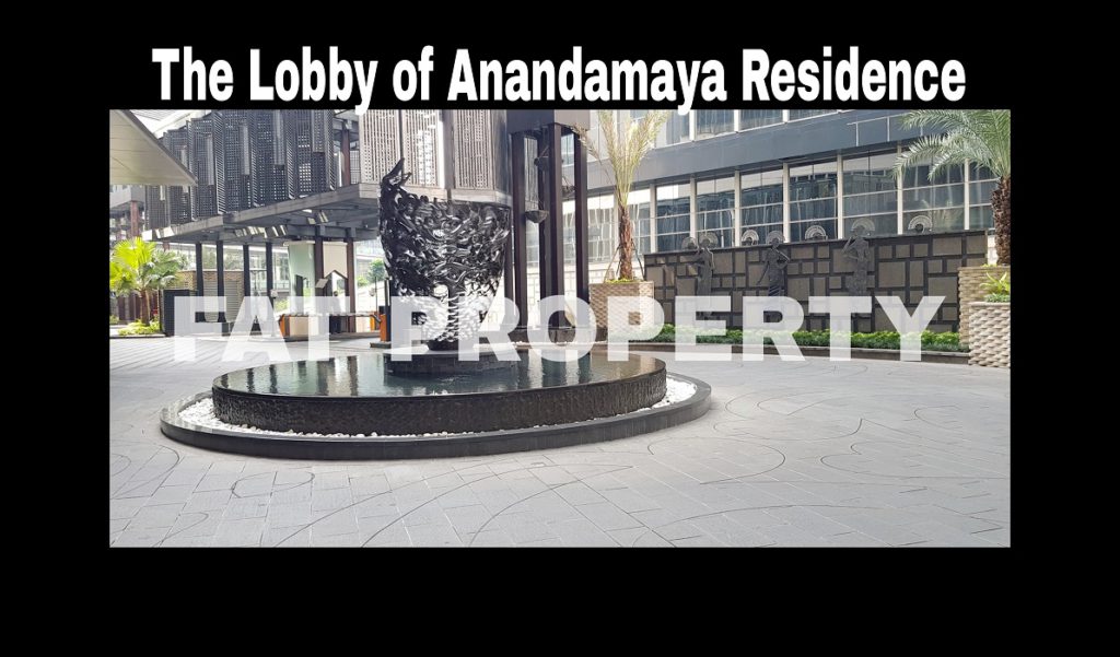 Dijual Condominium Anandamaya Residence,Jl Sudirman (Komplek Menara Astra),Jakarta Pusat