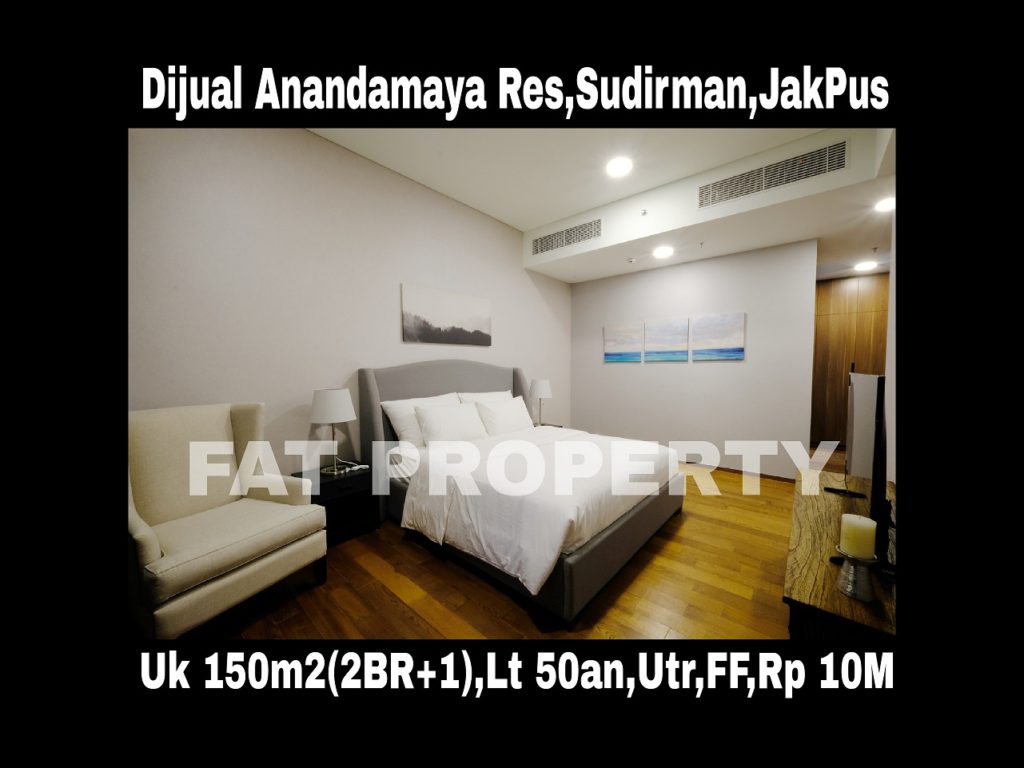 Dijual Condominium Anandamaya Residence,Jl Sudirman (Komplek Menara Astra),Jakarta Pusat