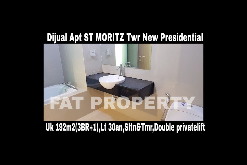 Dijual cepat butuh cash Apartment ST MORITZ Tower terbaru dan terbaik,New Presidential Tower.