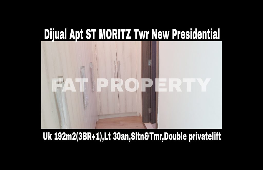 Dijual cepat butuh cash Apartment ST MORITZ Tower terbaru dan terbaik,New Presidential Tower.
