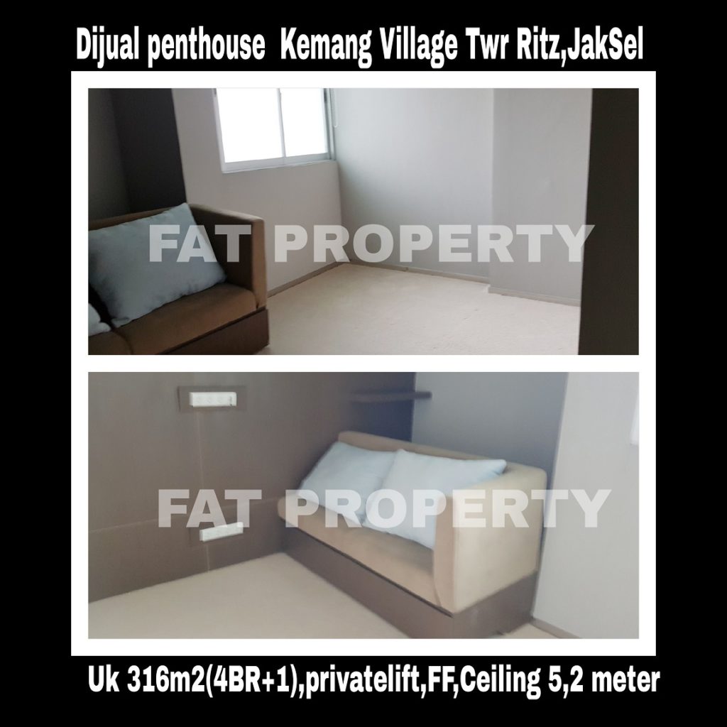 Dijual PENTHOUSE KEMANG VILLAGE, integrated development terlengkap di Jakarta Selatan.