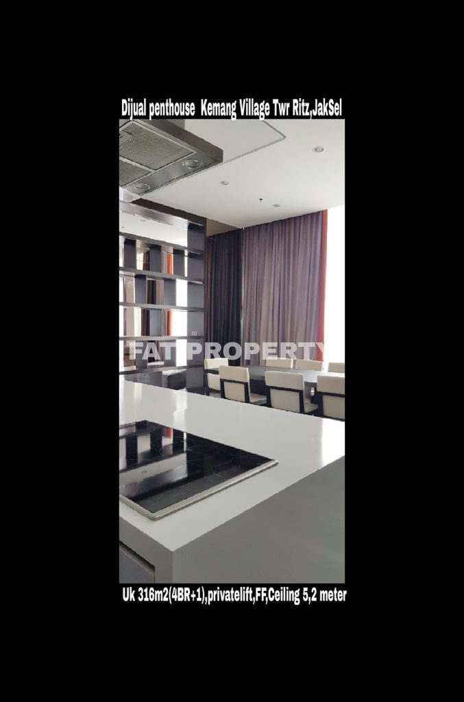 Dijual PENTHOUSE KEMANG VILLAGE, integrated development terlengkap di Jakarta Selatan.
