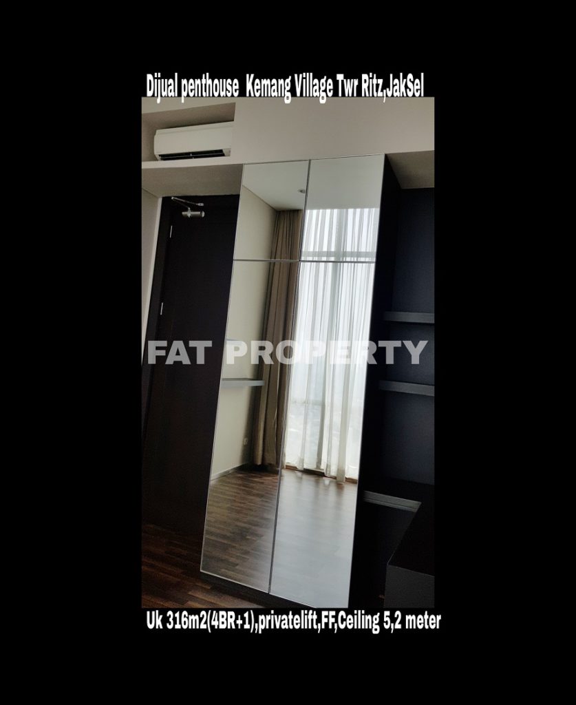 Dijual PENTHOUSE KEMANG VILLAGE, integrated development terlengkap di Jakarta Selatan.