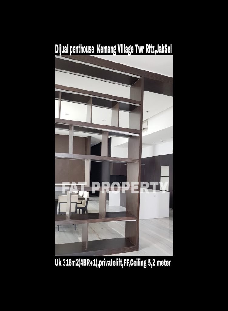 Dijual PENTHOUSE KEMANG VILLAGE, integrated development terlengkap di Jakarta Selatan.
