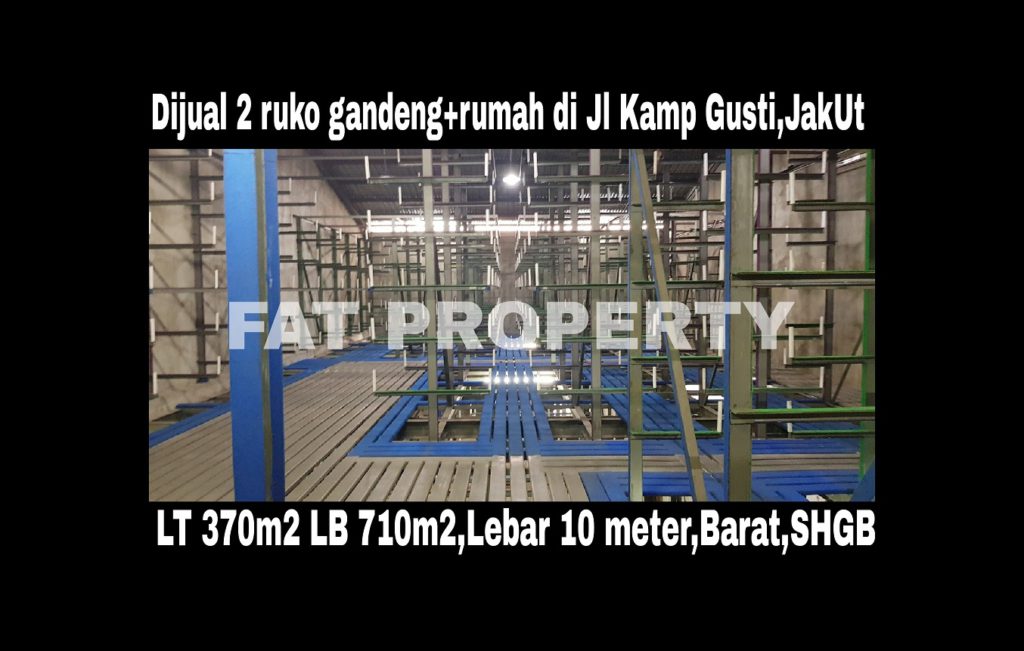Dijual tempat usaha di Jl.Kampung Gusti,Pejagalan,Penjaringan,Jakarta Utara.