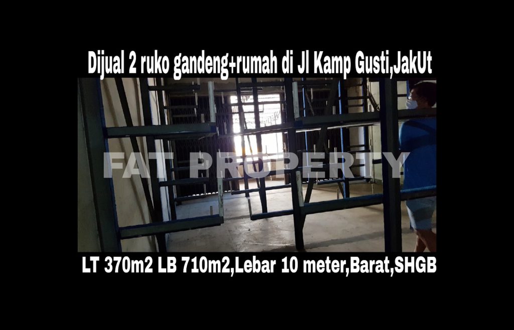 Dijual tempat usaha di Jl.Kampung Gusti,Pejagalan,Penjaringan,Jakarta Utara.