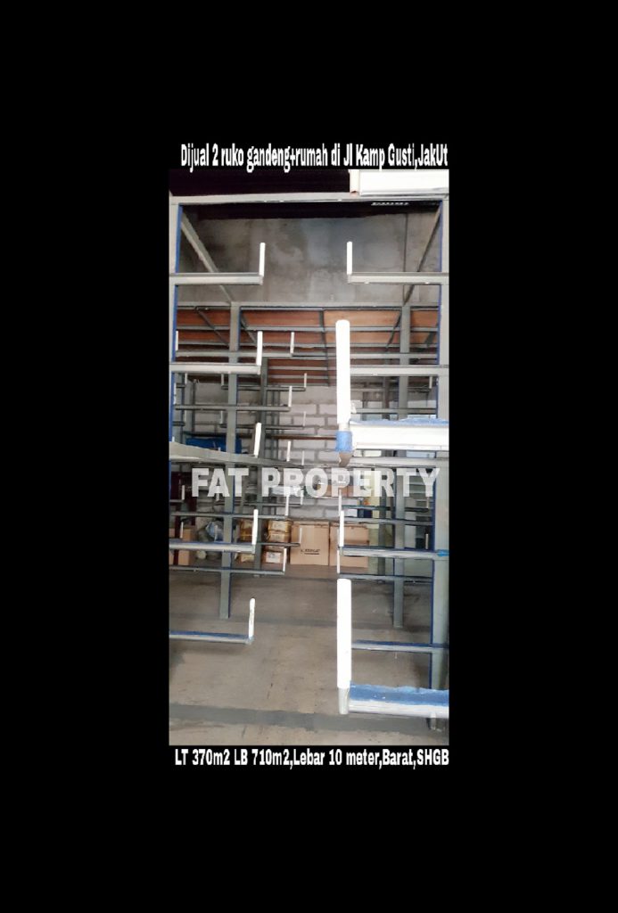 Dijual tempat usaha di Jl.Kampung Gusti,Pejagalan,Penjaringan,Jakarta Utara.