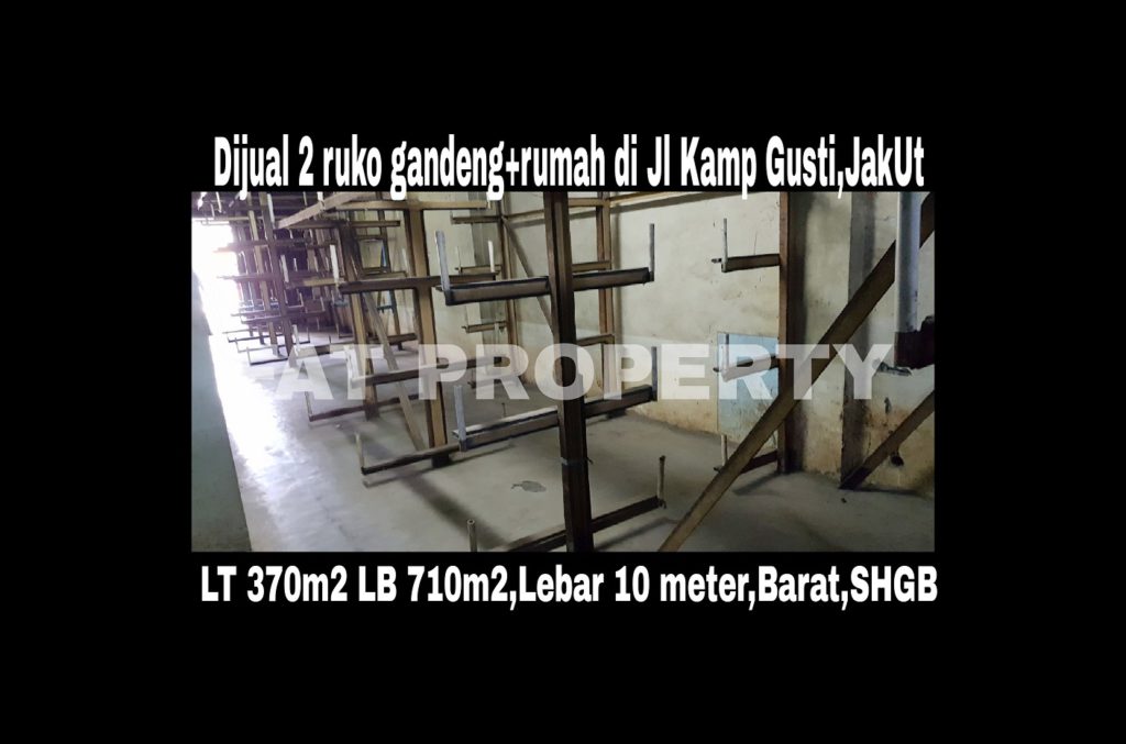 Dijual tempat usaha di Jl.Kampung Gusti,Pejagalan,Penjaringan,Jakarta Utara.