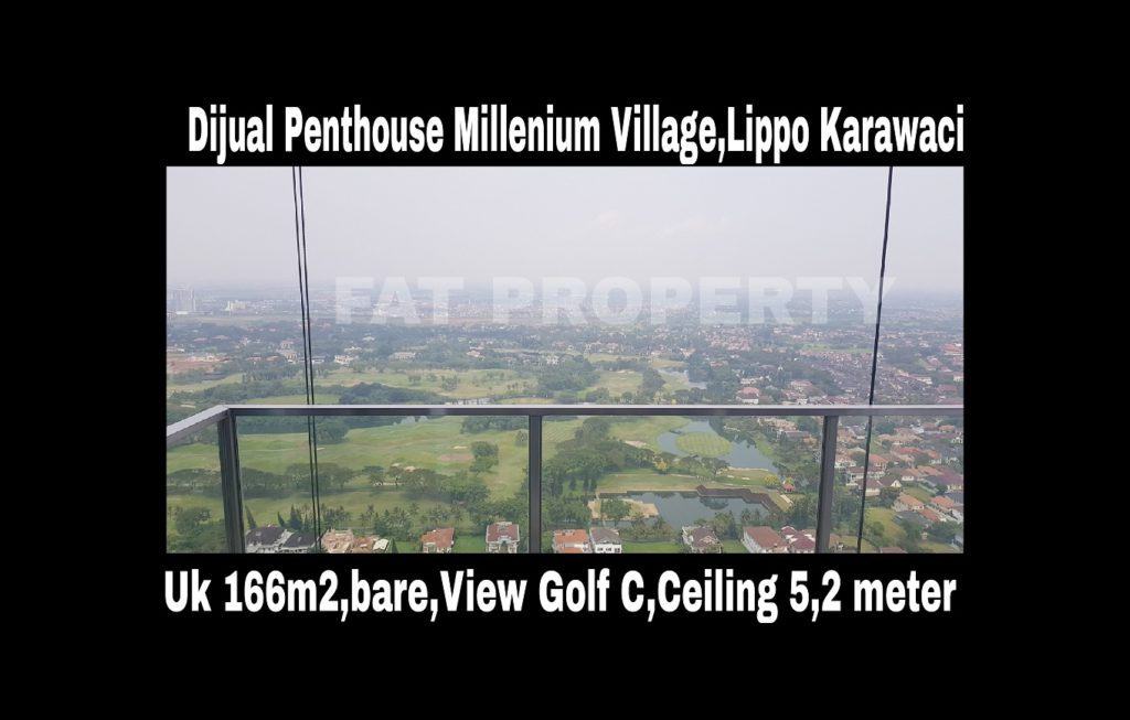 Dijual Penthouse Apartment Millenium Village Tower Fairview,Lippo Karawaci.