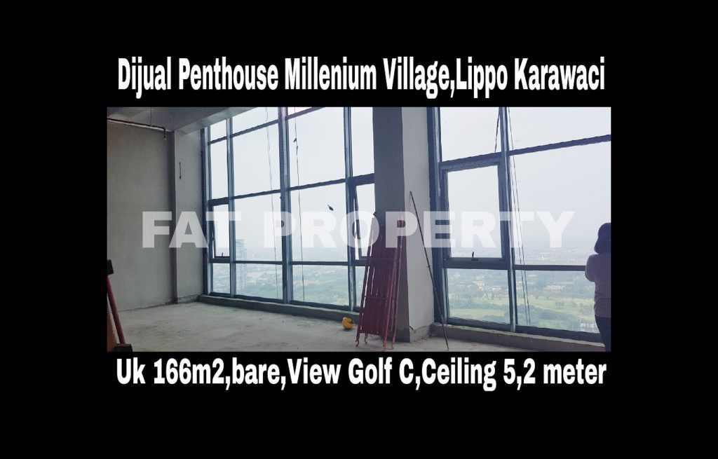 Dijual Penthouse Apartment Millenium Village Tower Fairview,Lippo Karawaci.