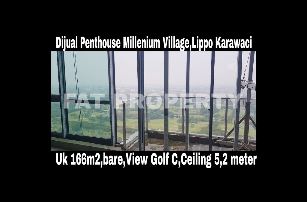 Dijual Penthouse Apartment Millenium Village Tower Fairview,Lippo Karawaci.