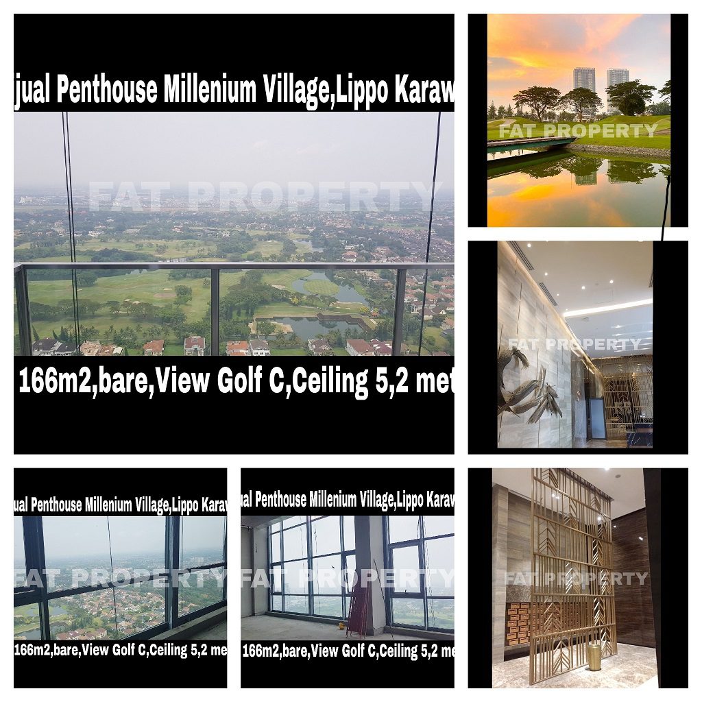 Dijual Penthouse Apartment Millenium Village Tower Fairview,Lippo Karawaci.