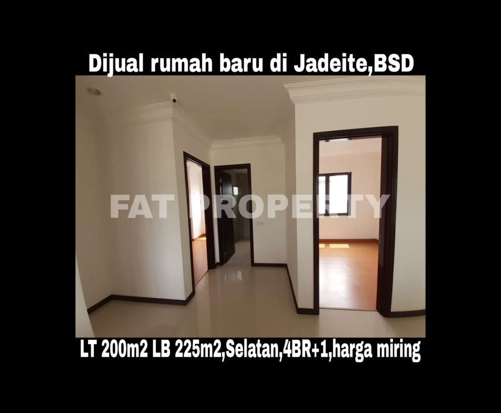 Dijual rumah baru di cluster paling premium dan ekslusif di BSD 