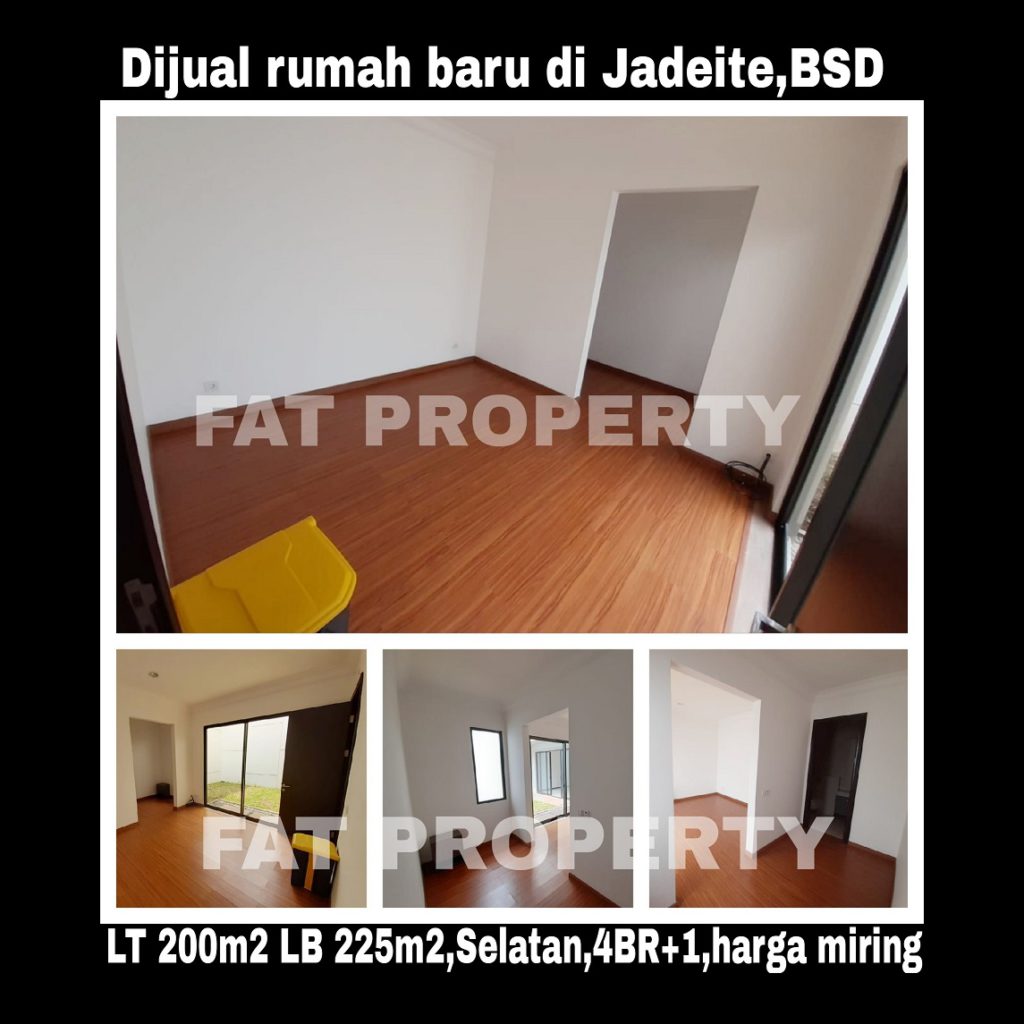 Dijual rumah baru di cluster paling premium dan ekslusif di BSD 