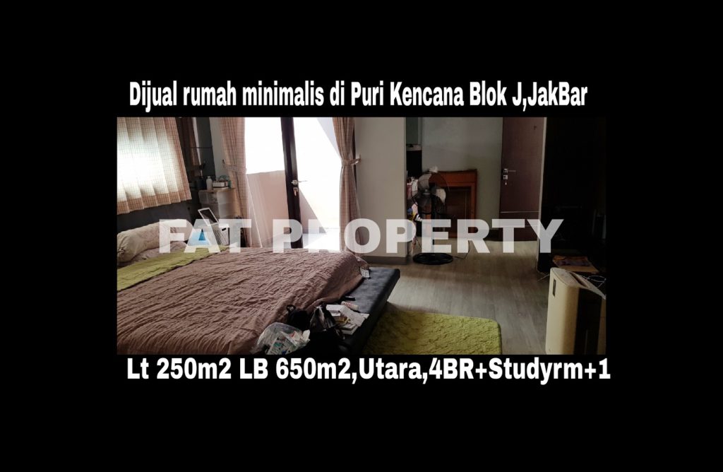Dijual rumah mewah gaya minimalis di Puri Kencana blok J,Belakang Gedung Kawan Lama,Jakarta Barat