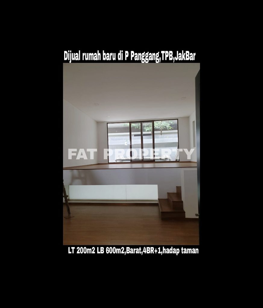 Dijual rumah baru mewah bagus hadap taman di Taman Permata Buana di cluster baru,Jl Pulau Panggang,Jakarta Barat