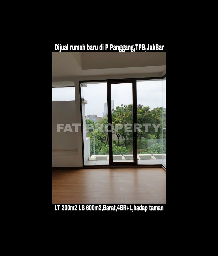 Dijual rumah baru mewah bagus hadap taman di Taman Permata Buana di cluster baru,Jl Pulau Panggang,Jakarta Barat