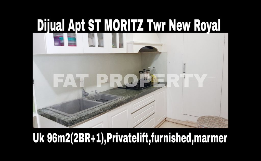 Dijual Apartment ST Moritz di Jl Puri Indah Jakarta Barat