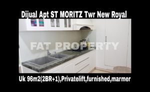Dijual Apartment ST Moritz di Jl Puri Indah Jakarta Barat