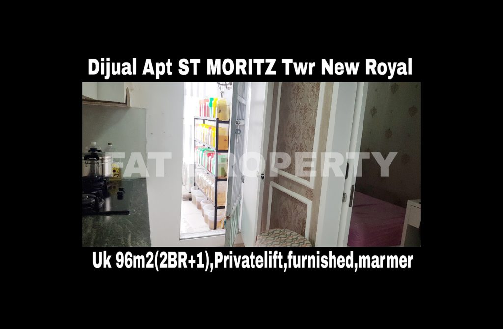 Dijual Apartment ST Moritz di Jl Puri Indah Jakarta Barat
