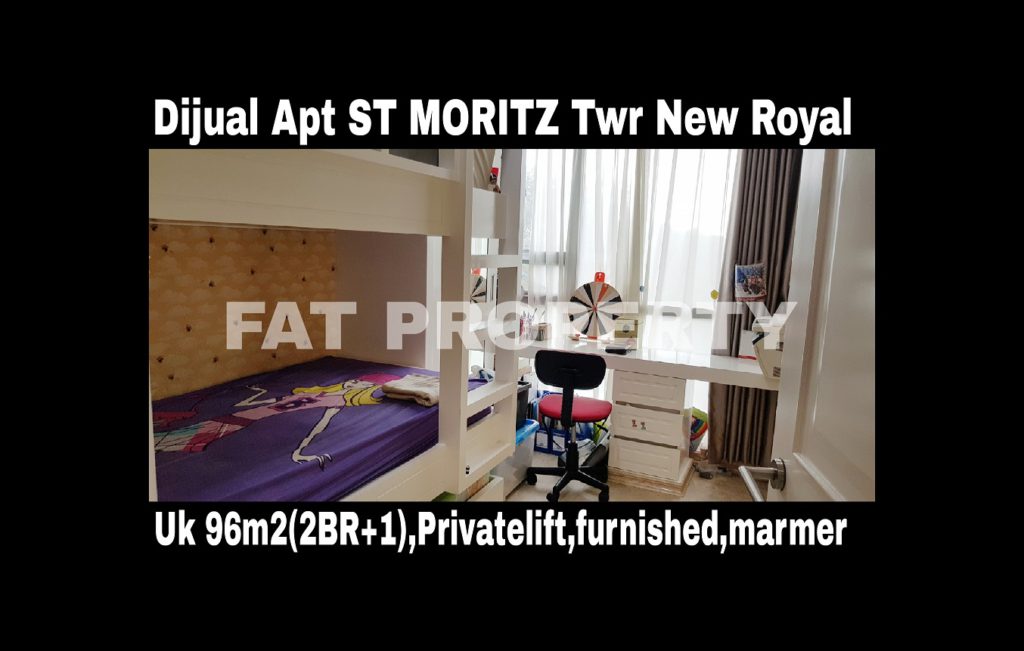 Dijual Apartment ST Moritz di Jl Puri Indah Jakarta Barat
