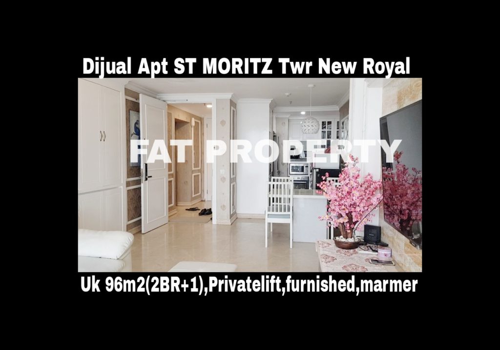 Dijual Apartment ST Moritz di Jl Puri Indah Jakarta Barat