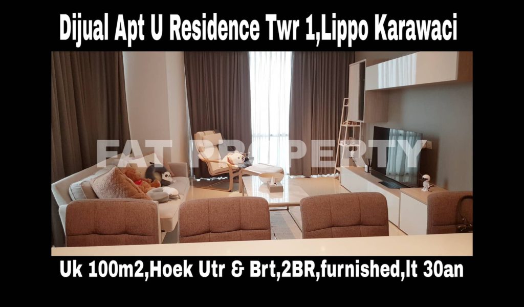 Dijual Apt U Residence Tower 1,Lippo Karawaci.