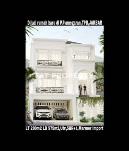 Dijual rumah di Taman Permata Buana,Jl Pulau Pamegaran,Jakarta Barat.
