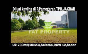 Dijual kavling hunian di Jl Pulau Pamegaran T2 no 20,Taman Permata Buana,Jakarta Barat.
