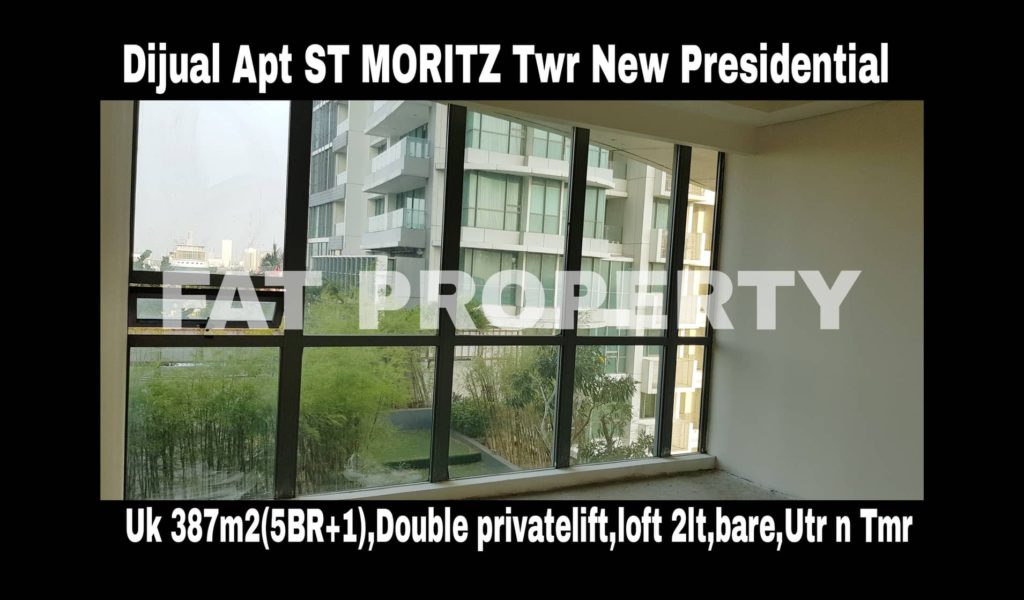 Dijual Apartment ST MORITZ Tower terbaru dan terbaik,New Presidential Tower.