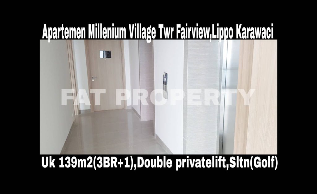 Dijual Apartment Millenium Village Tower Fairview,Lippo Karawaci.