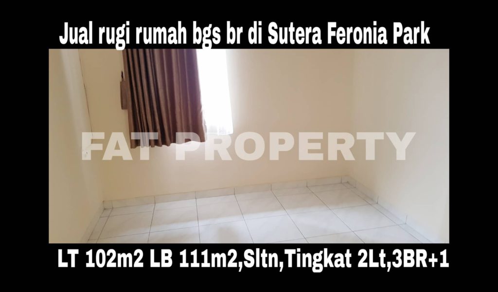 Dijual cepat BU rumah bagus di Alam Sutera.