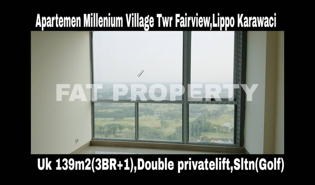 Dijual Apartment Millenium Village Tower Fairview,Lippo Karawaci.