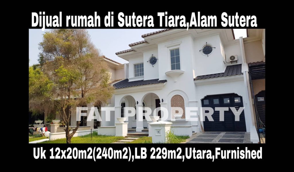 Dijual rumah bagus baru di Sutera Tiara VII,Alam Sutera,Serpong.
