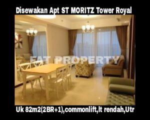 Disewakan Apartment ST MORITZ Tower Royal,Puri Indah,Jakarta Barat.