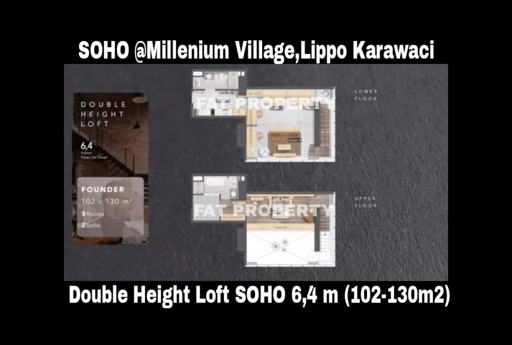 SOHO di Millenium Village Lippo Karawaci Harga Rp 500 Juta-an