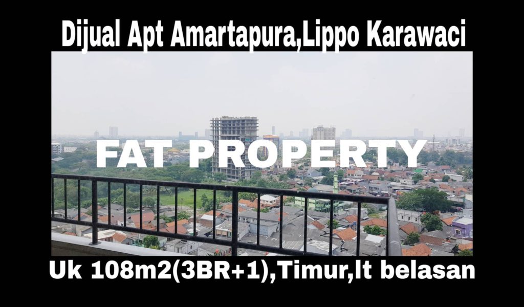 Dijual Apartemen Amartapura di Lippo Karawaci.