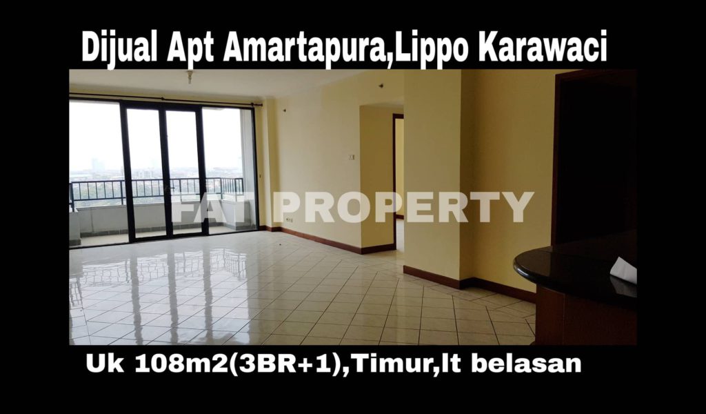 Dijual Apartemen Amartapura di Lippo Karawaci.