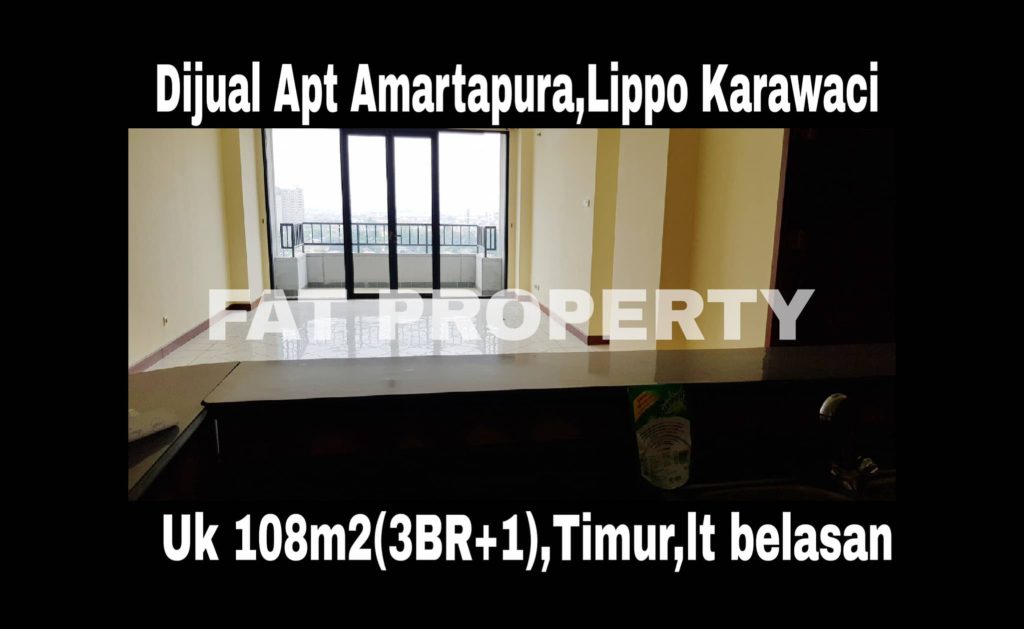 Dijual Apartemen Amartapura di Lippo Karawaci.