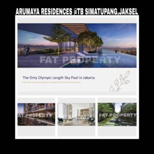 ARUMAYA RESIDENCES @Jl TB Simatupang,Jakarta Selatan.