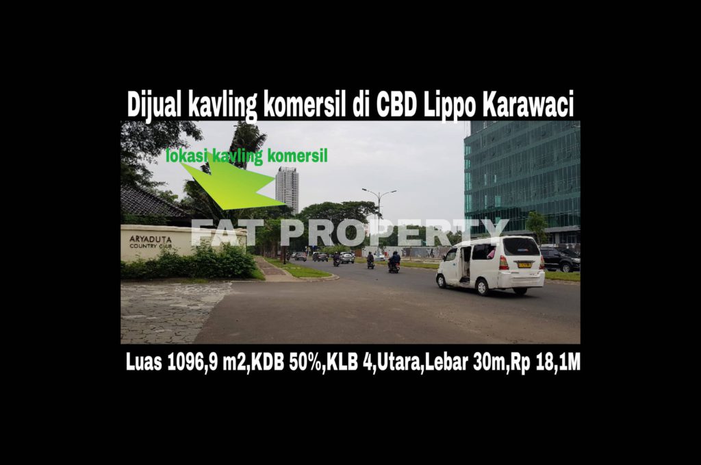 Dipasarkan kavling komersil di CBD Lippo Karawaci sebagai pusat bisnis: BEVERLY COMMERCIAL DISTRICT.