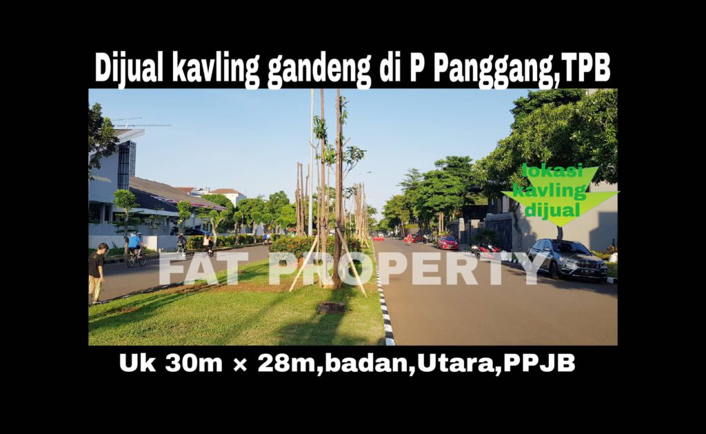 Dijual kavling premium hunian di Jl Boulevard Pulau Panggang Blok R1 no 61 & 62,Taman Permata Buana,Jakarta Barat.