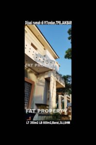 Dijual rumah di Taman Permata Buana,Jl Pulau Tondan Boulevard,Jakarta Barat.