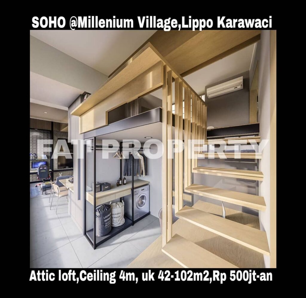 Segera launching Smart Office Smart Home (SOHO) di Millenium Village,Lippo Karawaci.