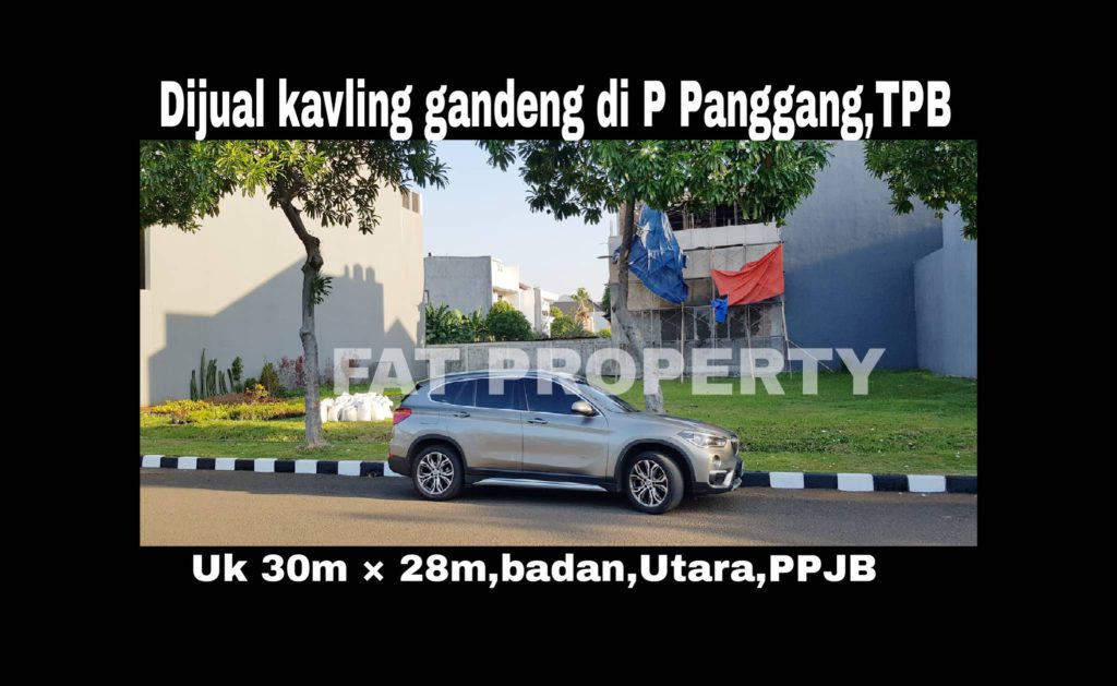 Dijual kavling premium hunian di Jl Boulevard Pulau Panggang Blok R1 no 61 & 62,Taman Permata Buana,Jakarta Barat.
