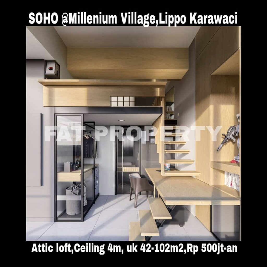 Segera launching Smart Office Smart Home (SOHO) di Millenium Village,Lippo Karawaci.