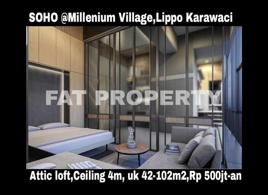 Segera launching Smart Office Smart Home (SOHO) di Millenium Village,Lippo Karawaci.