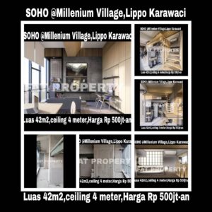 Wowww SOHO hanya Rp 500jt-an!